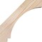 Ekena Millwork 3 1/2"W x 14"D x 14"H Imperial Smooth Knee Brace, Douglas Fir BRC04X14X14IMP00SDF - alternate 4